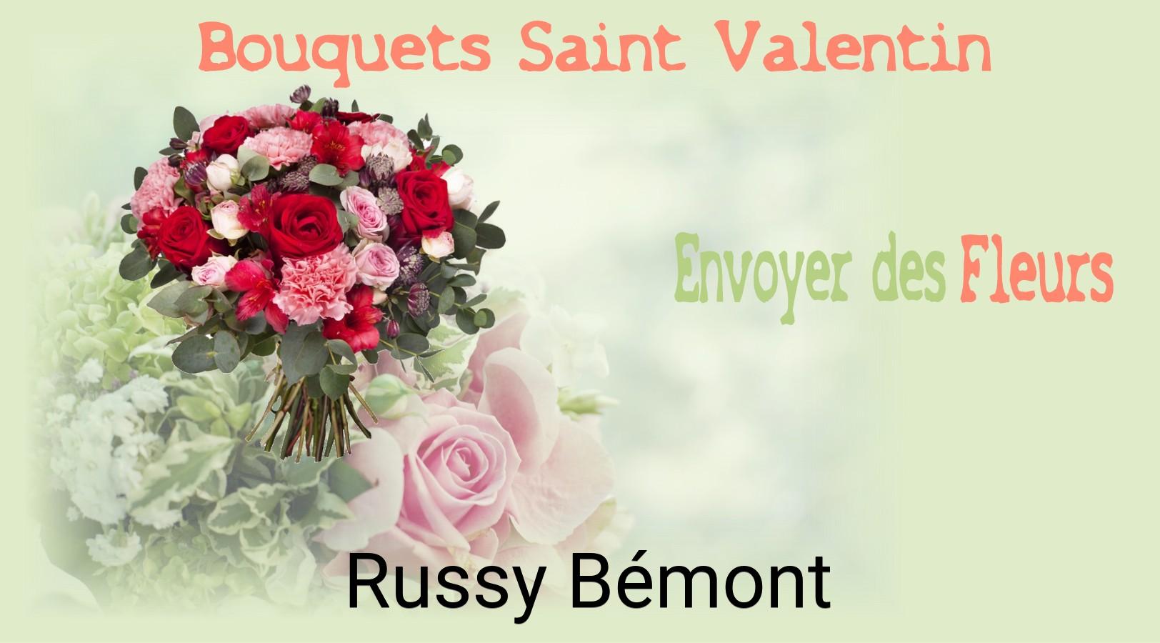 Roses de Saint-Valentin livrées à Russy-Bémont